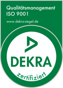 ISO 9001 Siegel - zur Zertifizierung