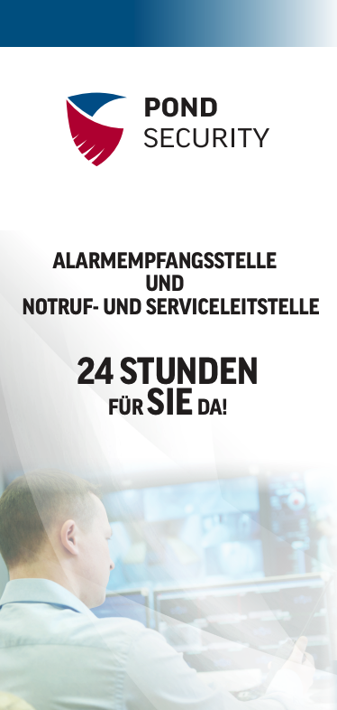 Alarmempfangsstelle und Notruf- und Serviceleitstelle Flyer - Zum Flyer