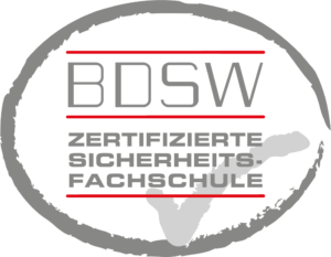 BDSW zertifizierte Sicherheits-Fachschule Siegel