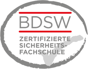 BDSW-zertifizierte Sicherheitsfachschule Logo