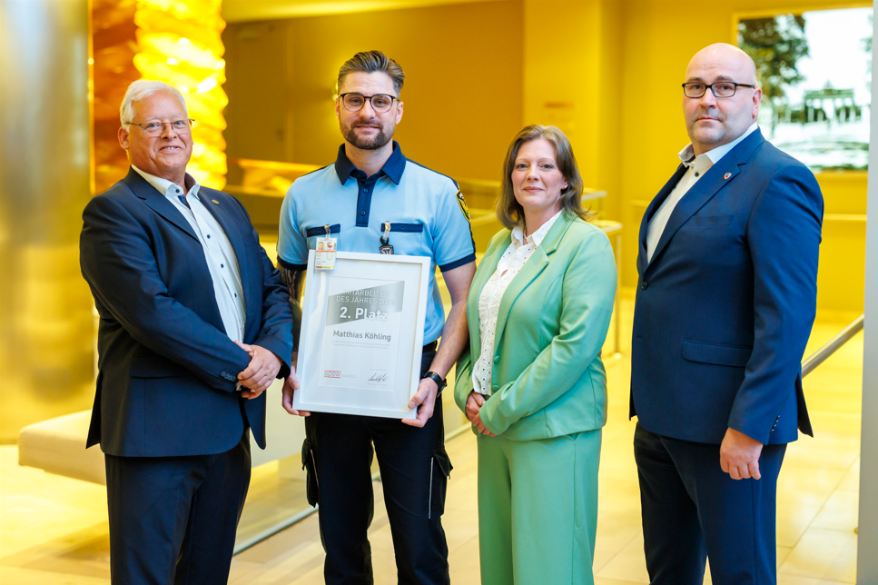Matthias Köhling, 2. Platz BDSW Mitarbeiterpreis 2025, Pond Security Service GmbH